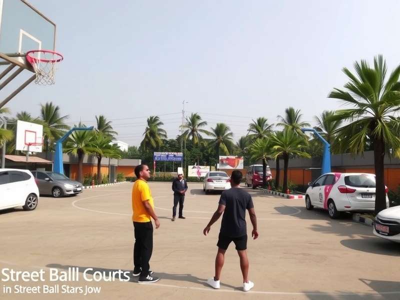 Street Ball Stars India - Chandni Chowk Court Indian Themed Courts in Street Ball Stars India